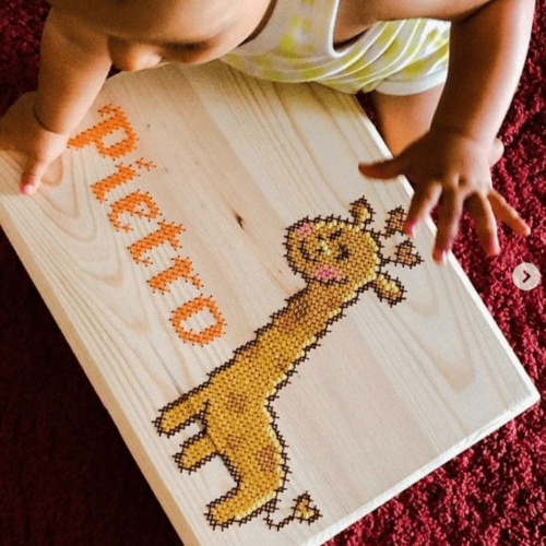 Toy box Cherieswood: Giraffa