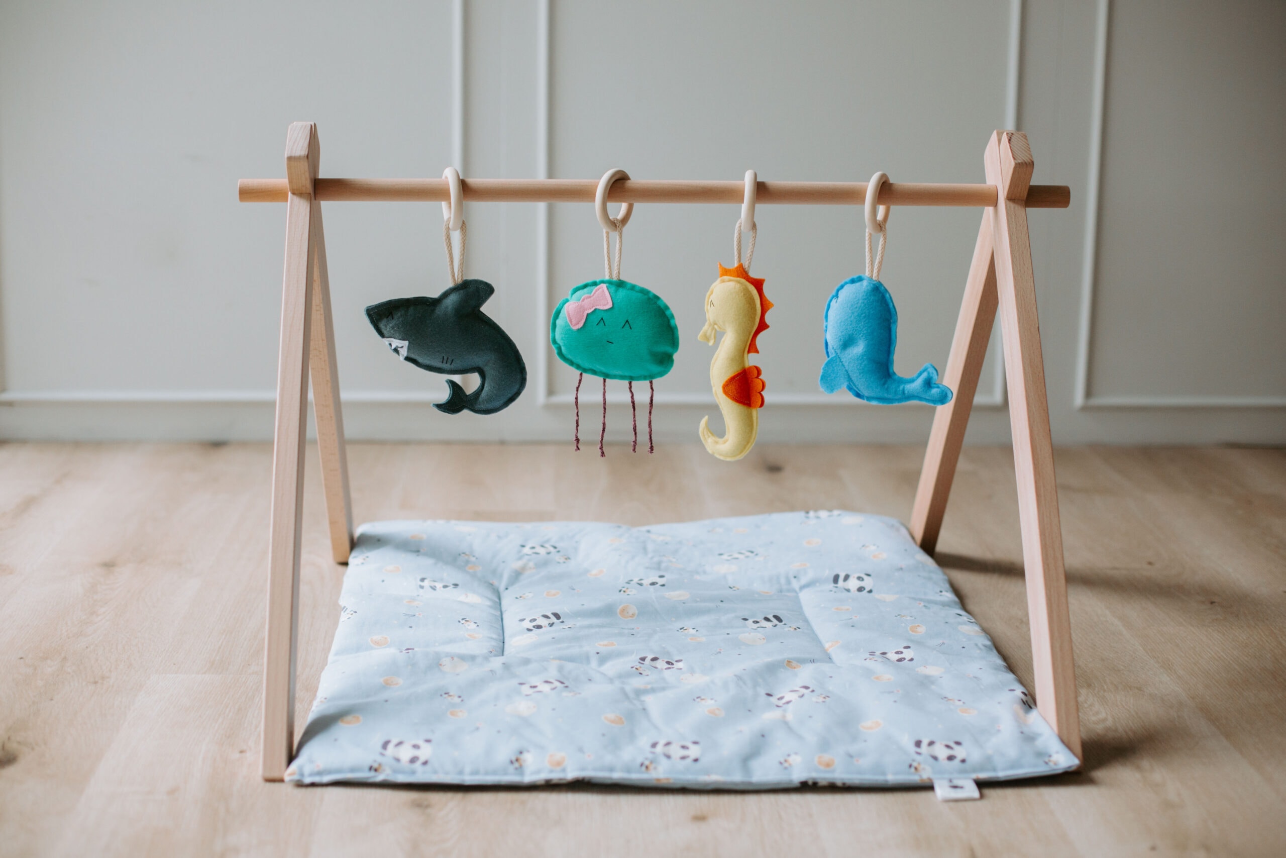 Palestrina neonato Montessori: Serie Animali del Mare